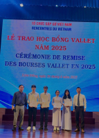 SINH VIÊN TRƯỜNG ĐẠI HỌC NHA TRANG NHẬN HỌC BỔNG VALLET NĂM 2025