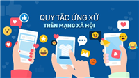 Quy tắc ứng xử trên môi trường mạng/không gian mạng của sinh viên Trường Đại học Nha Trang